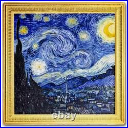 2023 Niue $2 VAN GOGH STARRY NIGHT 2oz 999 SILVER Coin withCOA, Box & Capsule