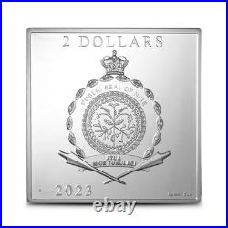 2023 Niue $2 VAN GOGH STARRY NIGHT 2oz 999 SILVER Coin withCOA, Box & Capsule