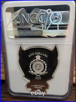 2023 Niue 2 oz Proof Silver Thanos NGC PF70 Ultra Cameo in Fatty Slab. Thick 2023 Niue 2 oz Proof Silver Thanos NGC PF70 Ultra Cameo in Fatty Slab. Thick