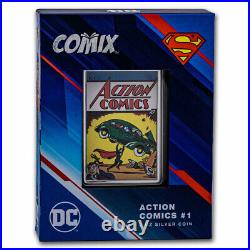 2023 Niue 2 oz Silver $5 DC Comics Action Comics #1 Coin SKU#281207