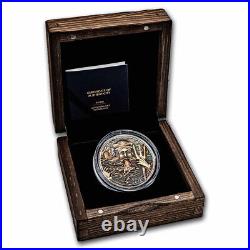 2023 Niue 2 oz Silver Antique Goddesses and Gods (Poseidon) SKU#279042