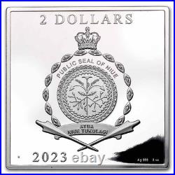 2023 Niue 2 oz Silver Vincent van Gogh Self-Portrait