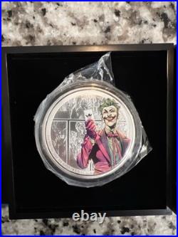 2023 Niue 3 oz Silver Coin $10 DC Villains THE JOKERT