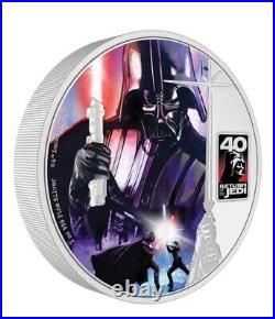 2023 Niue 3 oz Star Wars Return of the JediT 40th Anniversary 3oz Silver Coin