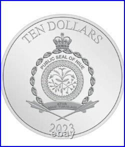 2023 Niue 3 oz Star Wars Return of the JediT 40th Anniversary 3oz Silver Coin