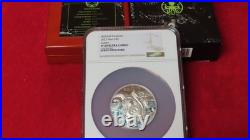 2023 Niue $5 Mythical Creatures Kraken NGC PF 69 Silver Coin 2 oz. 9999