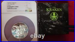 2023 Niue $5 Mythical Creatures Kraken NGC PF 69 Silver Coin 2 oz. 9999