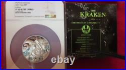 2023 Niue $5 Mythical Creatures Kraken NGC PF 69 Silver Coin 2 oz. 9999