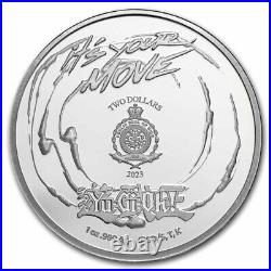 2023 Niue 5-coin 1 oz Ag $2 Yu-Gi-Oh! Exodia (with Tin & COA) SKU#278118