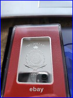 2023 Niue. 999 Silver $2 DC Universe Mint Trading Coin The Penquin 40/50 Rare