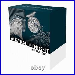 2023 Niue Australia at Night Flying Fox 1 oz Silver Coin 1000 Mintage