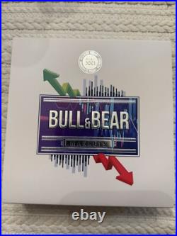 2023 Niue Bull and Bear Markets 1oz Silver Digitally Printed Coin 2023 Niue Bull and Bear Markets 1oz Silver Digitally Printed Coin