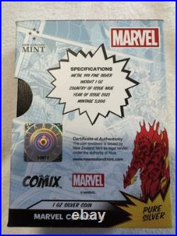 2023 Niue COMIX-Marvel Comics #1, 1oz Silver Coin
