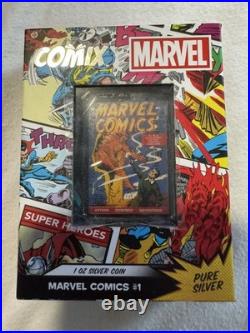 2023 Niue COMIX-Marvel Comics #1, 1oz Silver Coin