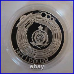 2023 Niue Colorized Proof Silver Halley's Comet 1 Dollar Coin 2023 Niue Colorized Proof Silver Halley's Comet 1 Dollar Coin