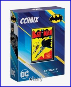 2023 Niue Comix DC Comics Amazing Fantasy Batman #1 1 oz Silver Coin