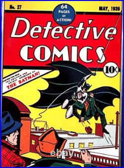2023 Niue Comix DC Detective Comics #27 Batman 2 oz Silver Colorized #0219/1000