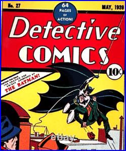 2023 Niue Comix DC Detective Comics #27 Batman 2 oz Silver Colorized #0219/1000