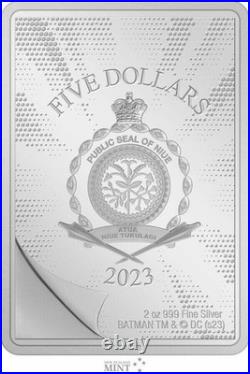 2023 Niue DC Comics Batman #1 Comix 2oz Silver Colorized Coin