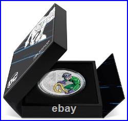 2023 Niue DC Villains The Riddler 1oz Silver Colorized Proof Coin Mintage 3000