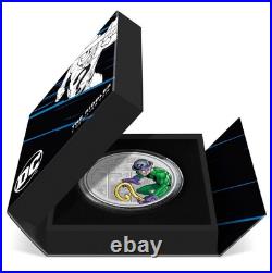 2023 Niue DC Villains The Riddler 3oz Silver Colorized Proof Coin 2023 Niue DC Villains The Riddler 3oz Silver Colorized Proof Coin