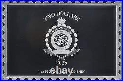 2023 Niue Disney 100th Ann. Steamboat Willie 1 oz Silver Stamp NGC PF70 UC