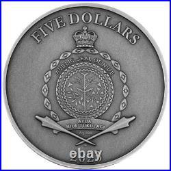 2023 Niue Dwarf 2 oz Antique finish Silver Coin 2023 Niue Dwarf 2 oz Antique finish Silver Coin