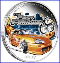 2023 Niue Fast and the Furious Toyota Supra 1 oz Silver Coin