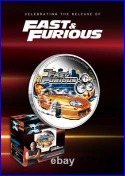 2023 Niue Fast and the Furious Toyota Supra 1 oz Silver Coin