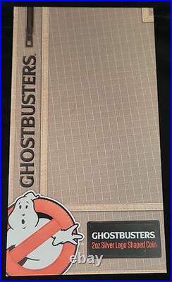 2023 Niue Ghostbusters 40th Anniversary 2 oz Logo Coin in Trap Case 2023 Niue Ghostbusters 40th Anniversary 2 oz Logo Coin in Trap Case
