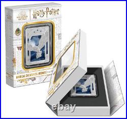 2023 Niue Harry Potter Magical Creatures Hedwig 1oz Silver Colorized Proof Coin