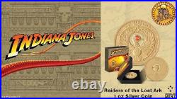 2023 Niue Indiana Jones Raiders of the Lost Ark 1oz Silver Proof Coin