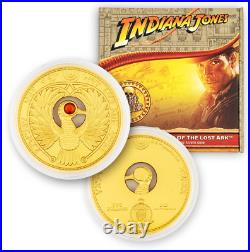 2023 Niue Indiana Jones Raiders of the Lost Ark Staff of Ra 1 oz Silver Coin
