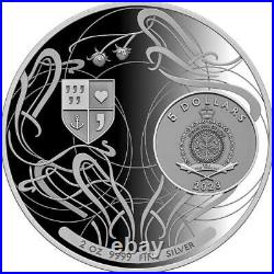 2023 Niue Justice Liberty 2oz Silver High Relief Proof Coin