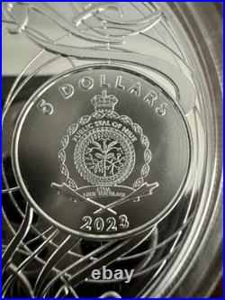 2023 Niue Le Grand Mint Justice Liberty 2oz. 9999 Silver High Relief Proof Coin 2023 Niue Le Grand Mint Justice Liberty 2oz. 9999 Silver High Relief Proof Coin