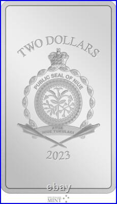 2023 Niue Magic The Gathering 30th Ann. 1oz Silver Colorized Proof Coin