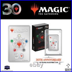 2023 Niue Magic The Gathering 30th Ann. 1oz Silver Colorized Proof Coin