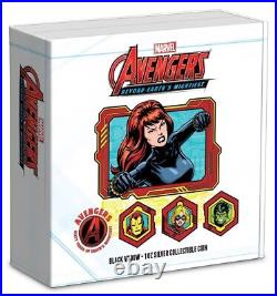 2023 Niue Marvel Avengers 60th Anniversary 7x1oz Silver Completed Coin Set