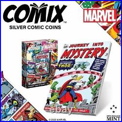 2023 Niue Marvel COMIX Journey into Mystery #83 Colorized 1oz Silver Coin