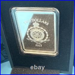 2023 Niue Marvel Evergreen Thor 1 oz. 999 Silver Bar Colorized Proof Coin