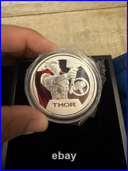 2023 Niue Marvel Thor Classic 3 oz Silver Coin $10