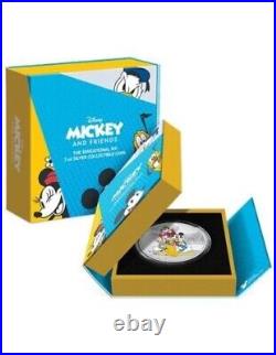 2023 Niue Mickey & Friends The Sensational Six Colorized 3 oz Silver Proof Coin