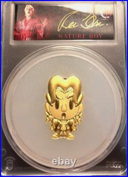 2023 Niue Nature Boy RIC FLAIR Gilt 2OZ. 999 Silver PCGS PR69DCAM Signed withCOA 2023 Niue Nature Boy RIC FLAIR Gilt 2OZ. 999 Silver PCGS PR69DCAM Signed withCOA