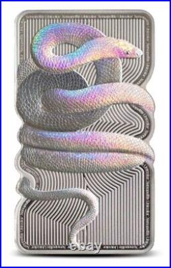 2023 Niue Nature's Grip Sunbeam Snake 1 oz. 999 Silver Coin Bar NGC PF70 PAMP