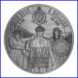 2023 Niue Peaky Blinders Thomas Shelby 2 oz. 999 Fine Silver Coin 2023 Niue Peaky Blinders Thomas Shelby 2 oz. 999 Fine Silver Coin