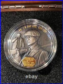 2023 Niue Peaky Blinders Thomas Shelby 2 oz. 999 Fine Silver Coin 2023 Niue Peaky Blinders Thomas Shelby 2 oz. 999 Fine Silver Coin
