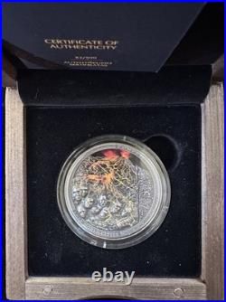 2023 Niue Pompeii Lost World Cities 2 oz Silver Coin COA 82/500 Box