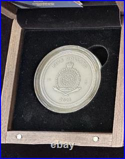 2023 Niue Pompeii Lost World Cities 2 oz Silver Coin COA 82/500 Box