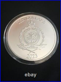 2023 Niue Roaring Lion Truth Series 5 oz Silver High Relief Coin