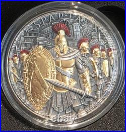 2023 Niue SPARTA SPARTAN WARRIORS 2 oz Silver Coin Only 500 RARE T&S Coin 2023 Niue SPARTA SPARTAN WARRIORS 2 oz Silver Coin Only 500 RARE T&S Coin